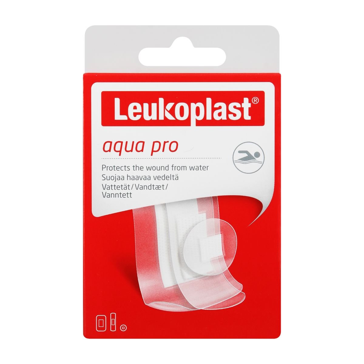 Leukoplast Aqua Pro Assrt Transparen