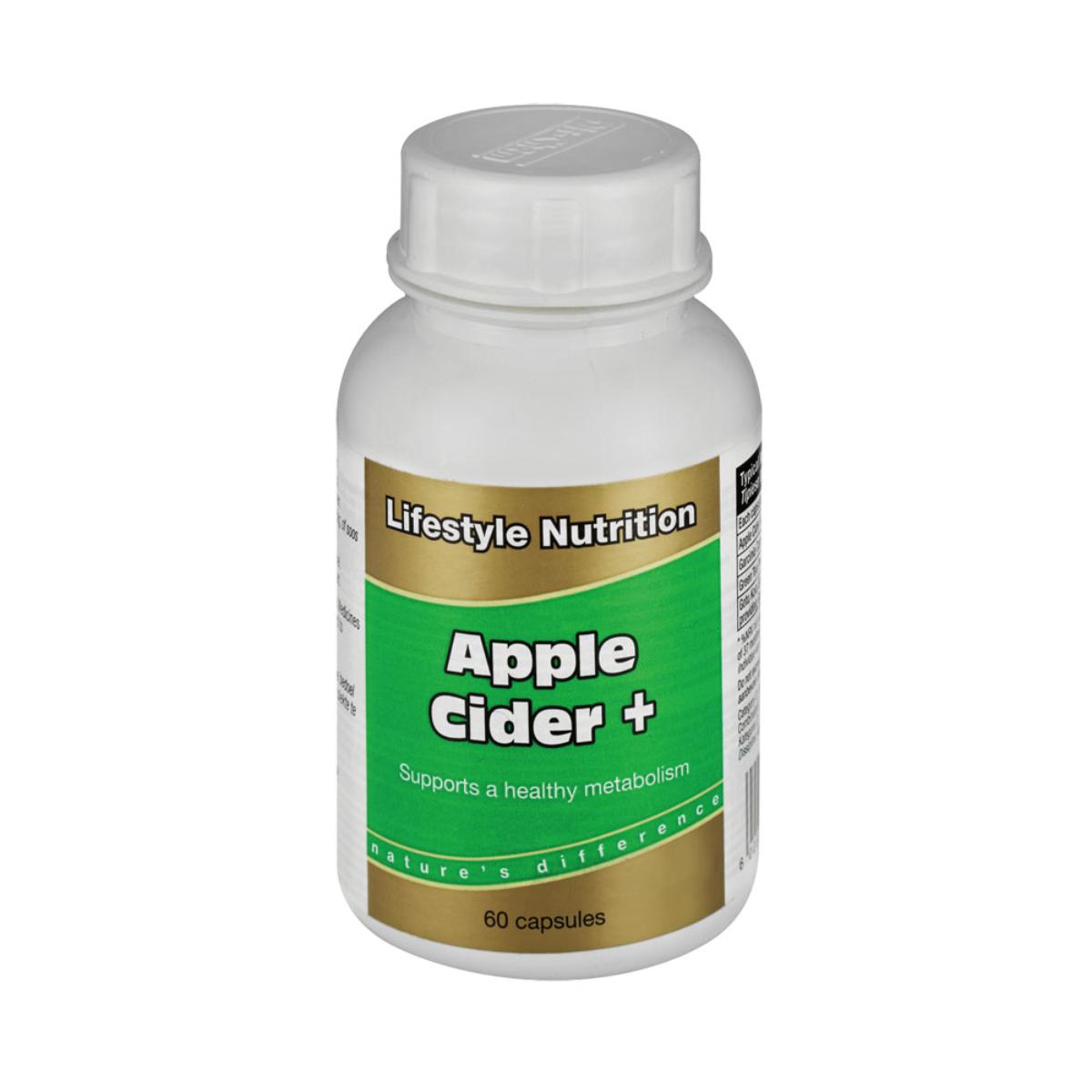 Lifestyle Apple Cider + Caps  60