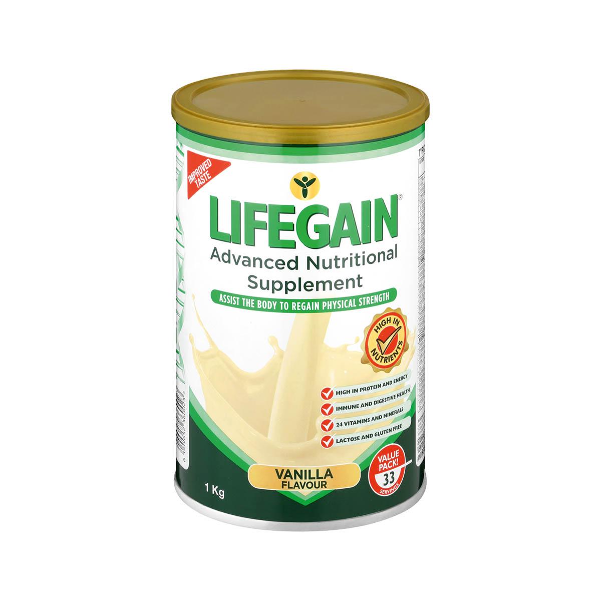 Lifegain 1kg Vanilla