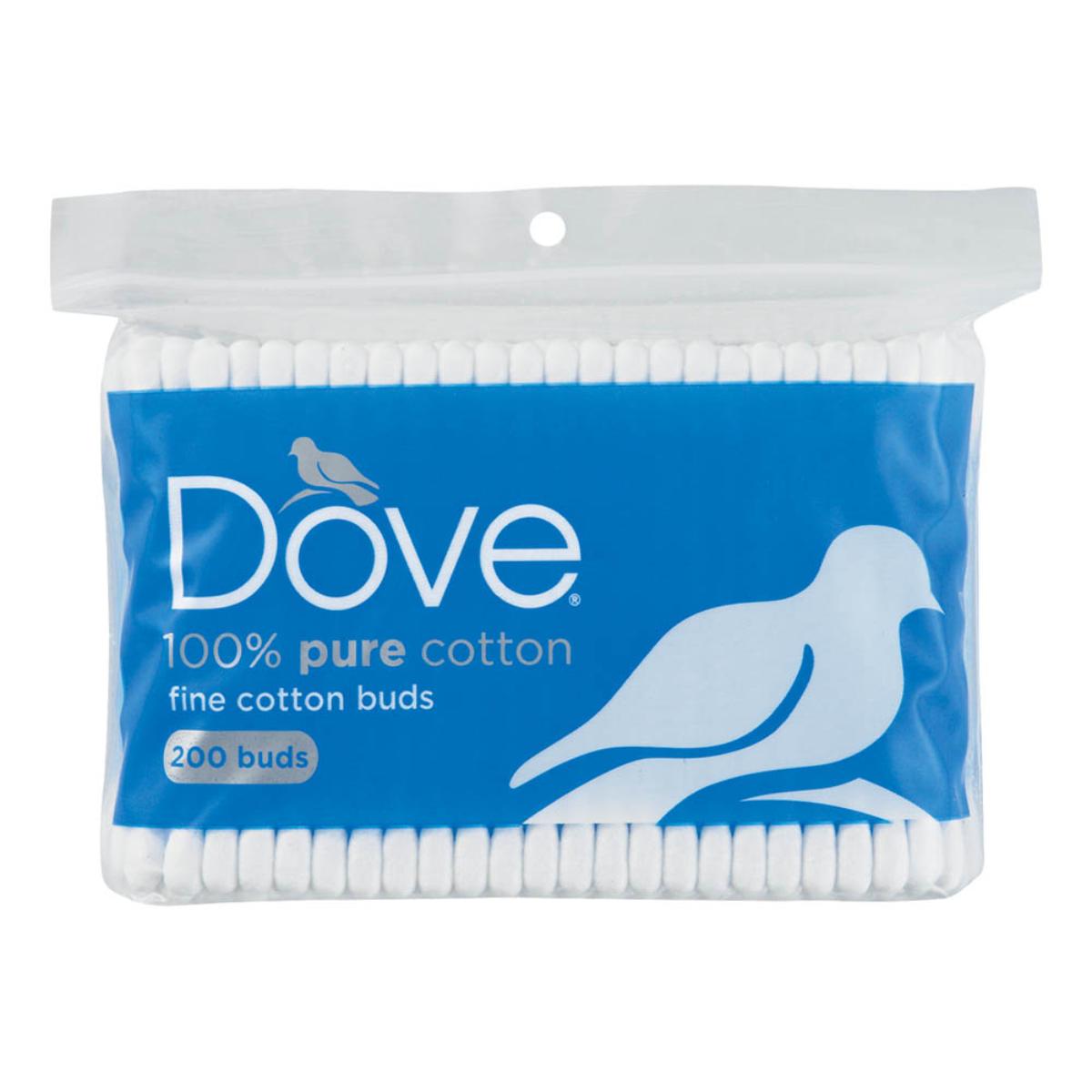 Dove Cotton Buds In Bag 200