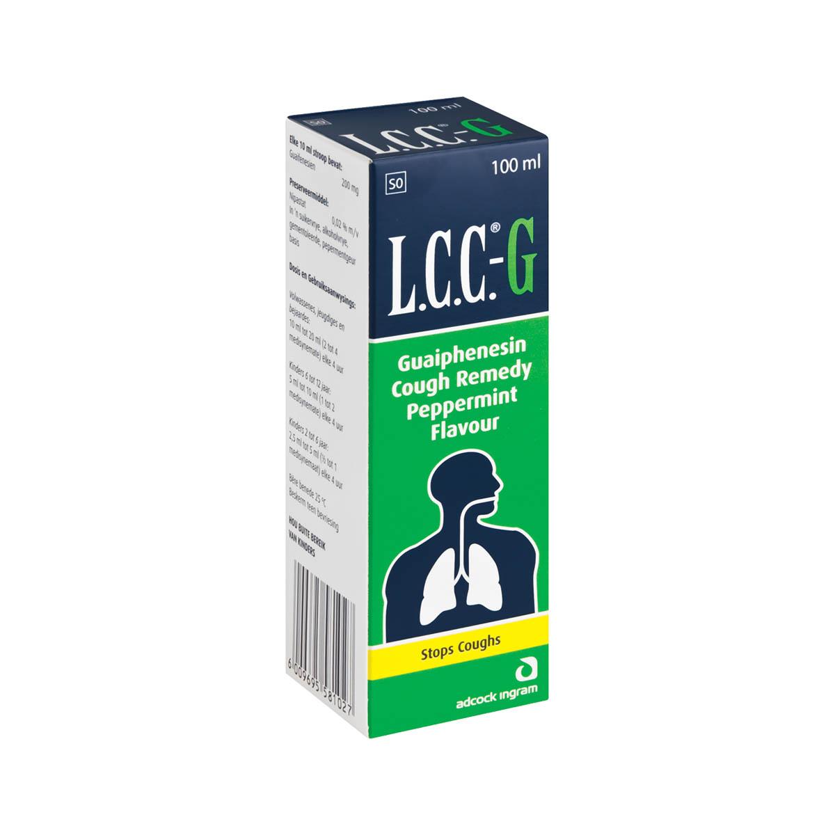 Lcc G Cough 100ml Peppermint