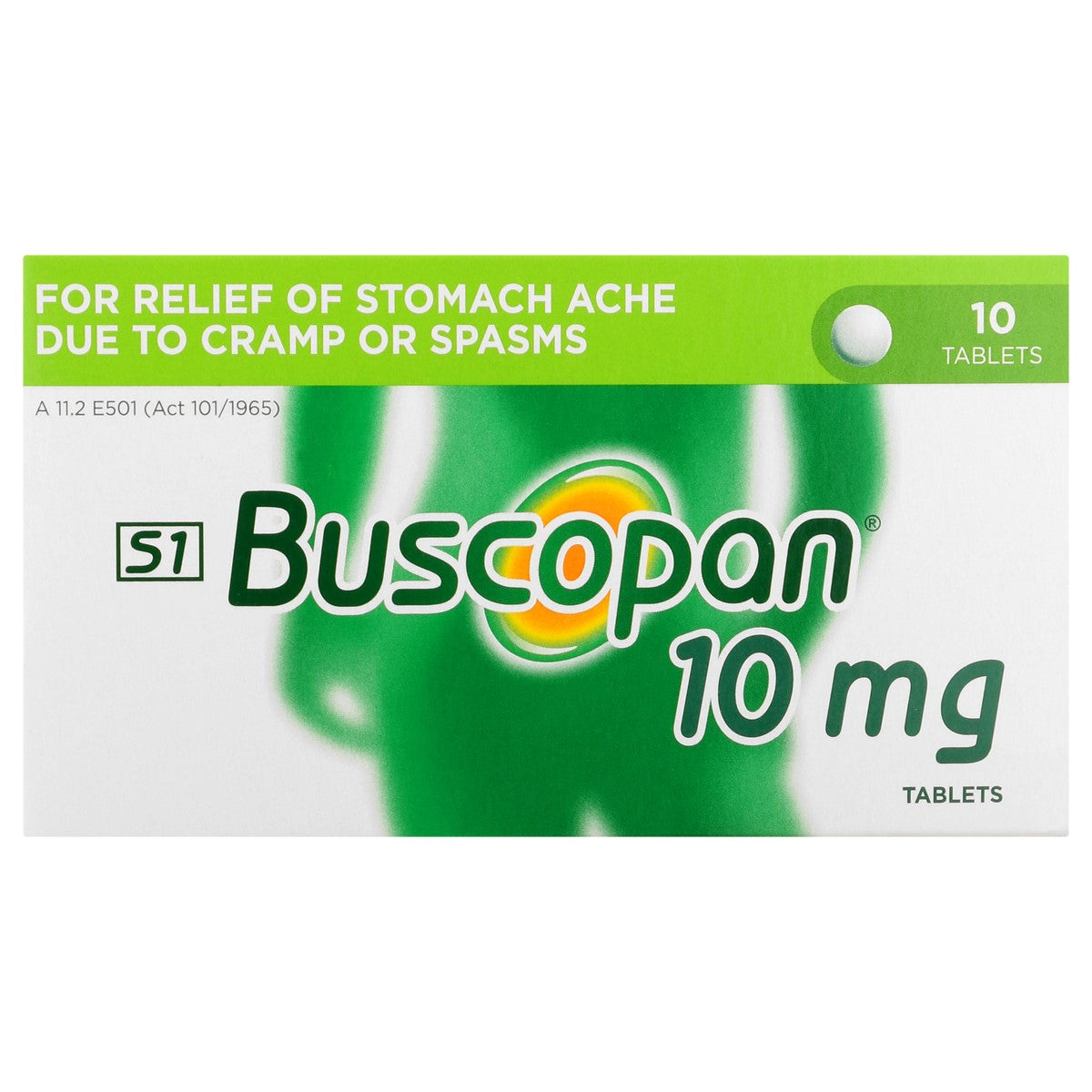 Buscopan 10mg Tabs 10
