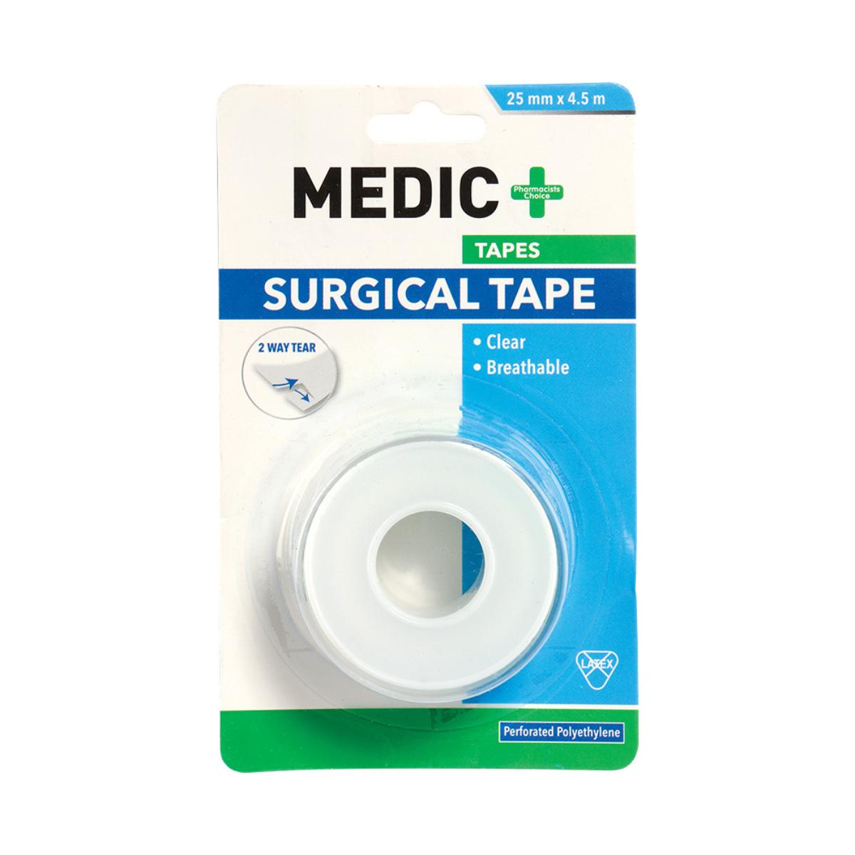 Medic Tape Securing Pe 2.5cm X 4.5 M