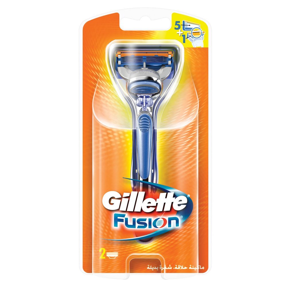 Gillette Raz Fusion Man 2up