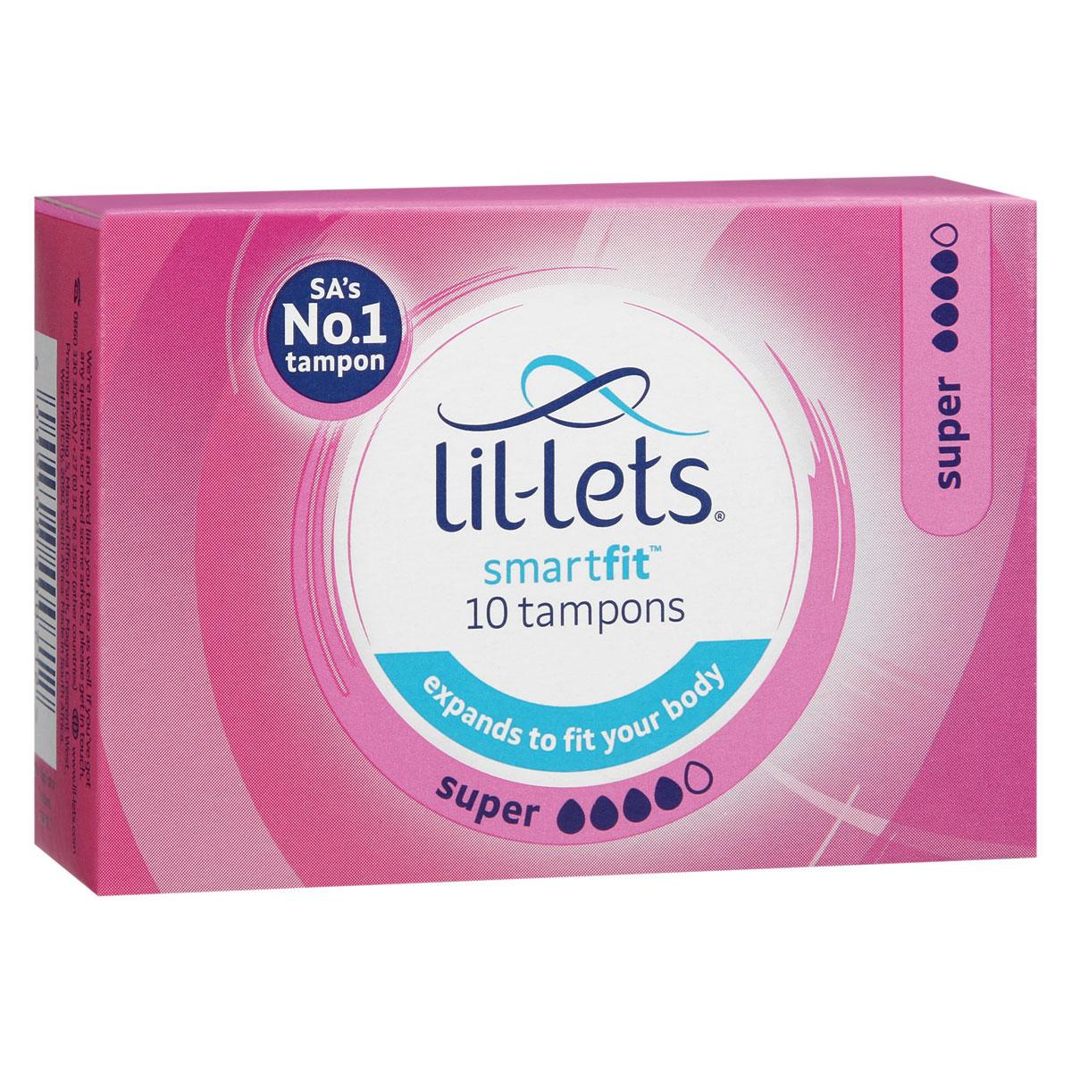 Lil-Lets 10 Super Tampons