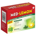 Med Lemon Sachets 18 Lemon Menthol