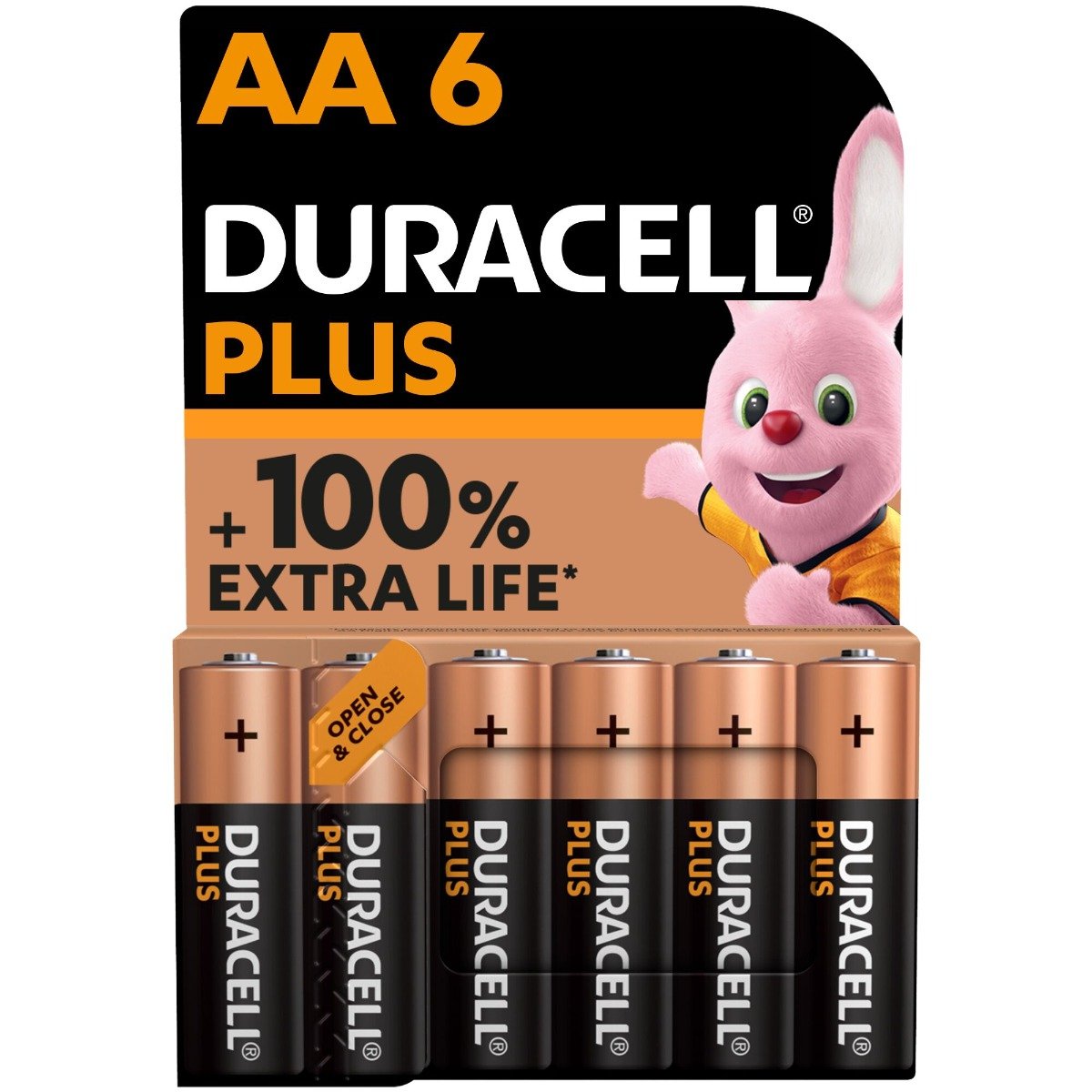 Duracell Batt Plus Power  Aa 6
