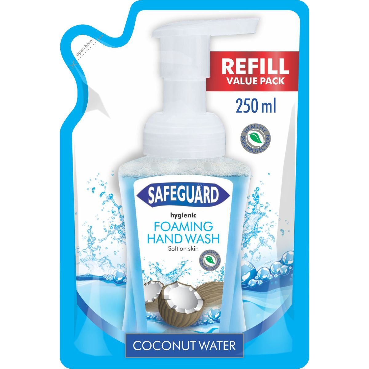 Safeguard Hwash Refill 250ml  Cnut W