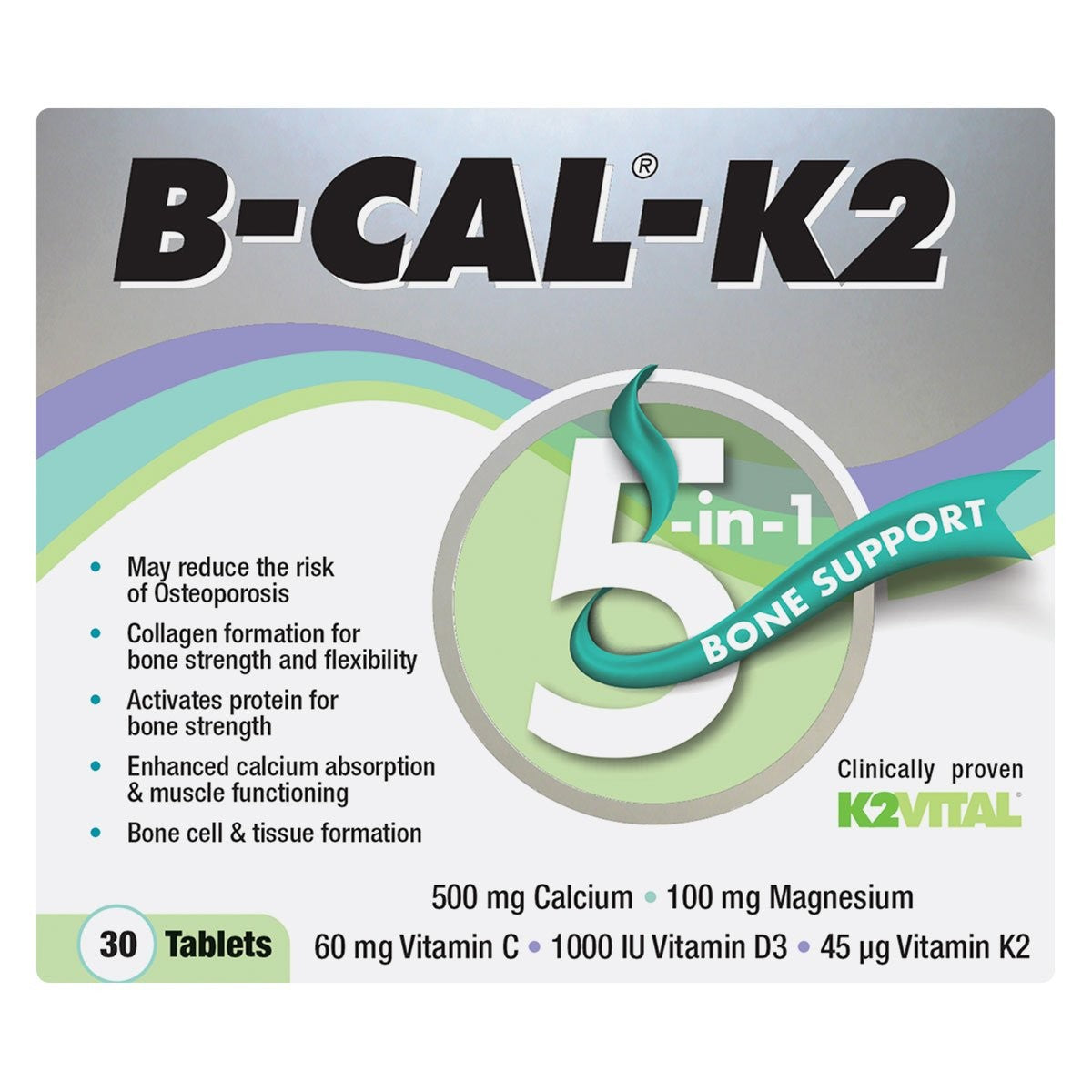 B-Cal K2 Tabs 30