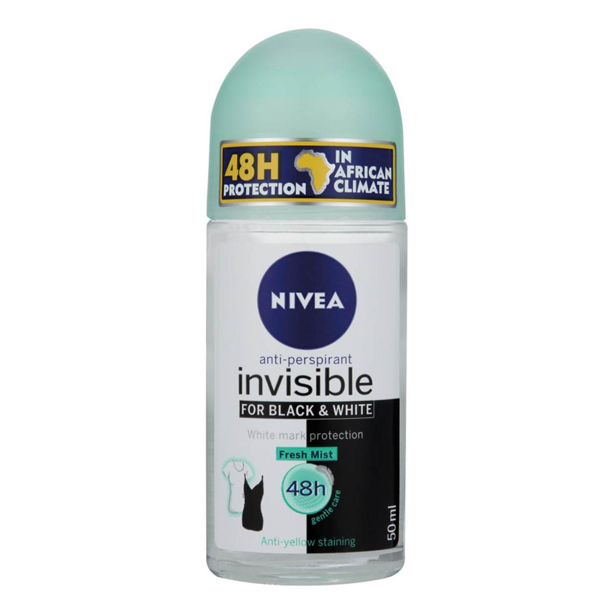 Nivea Ron Lady Blk&w Frsh Mist
