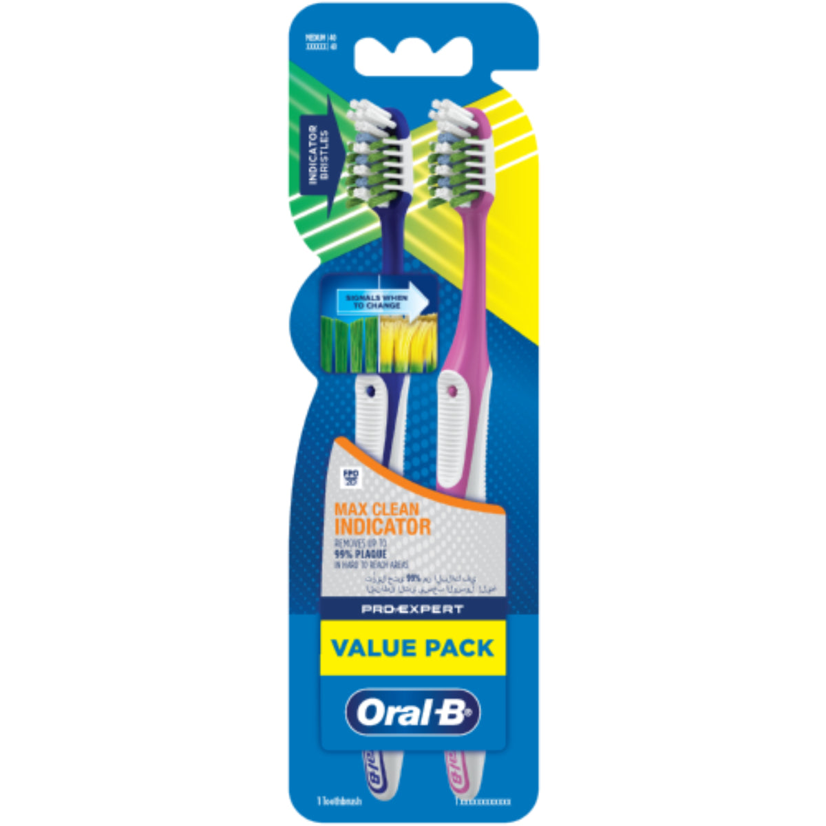 Oral B Tbrush P/Exp M/Cln Indicator