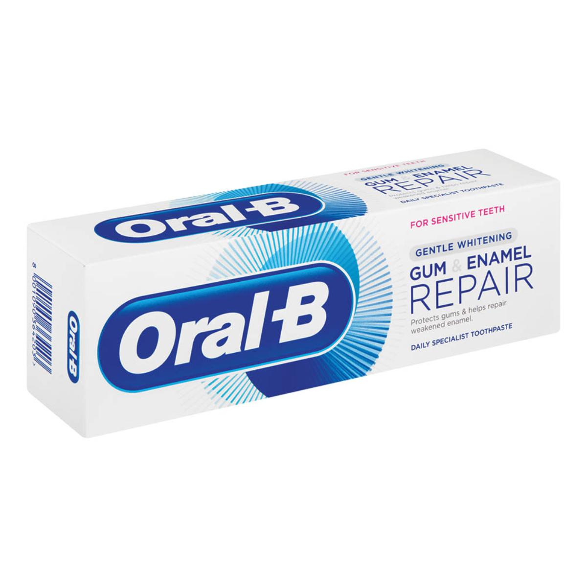 Oral B Tpaste 75ml G&e Rep Gentle Wh