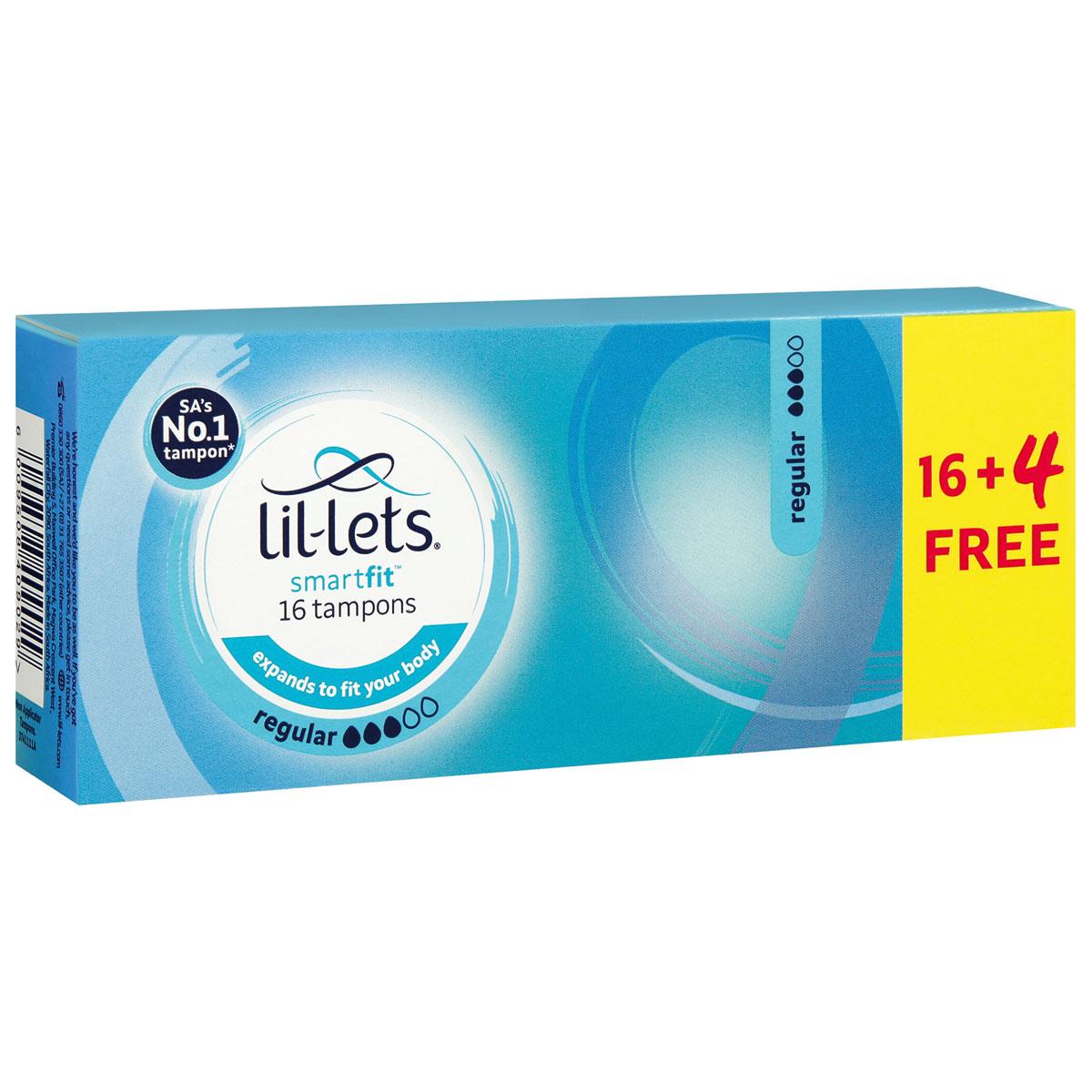 Lil-Lets 16+4 Vp Regular Tampons