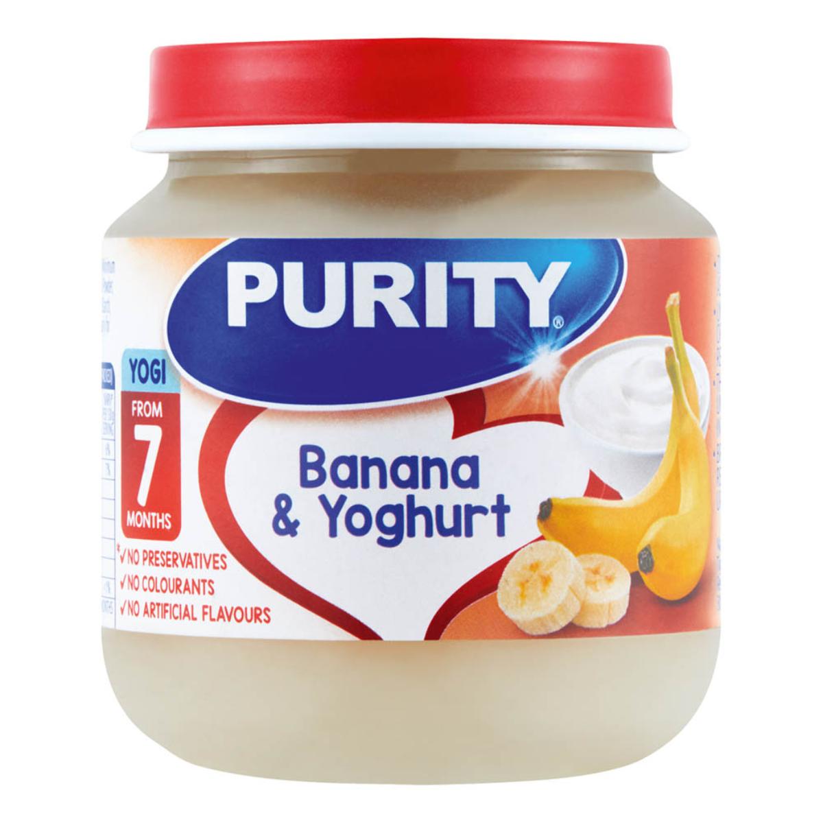 Purity 7 Months 125ml Banana&yoghurt