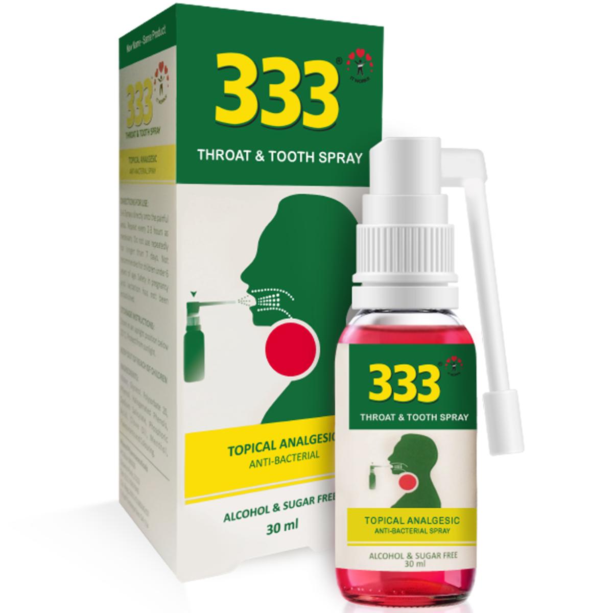3cp/333 Throat And Tooth Spray