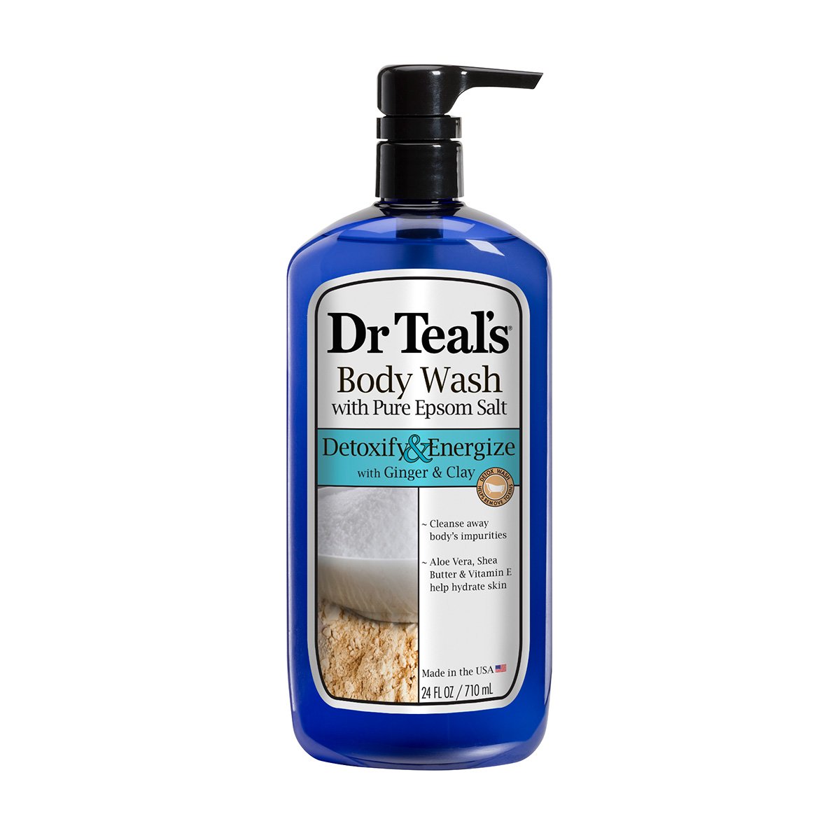 Dr Teals Bwash 710ml Detox&energ Gin