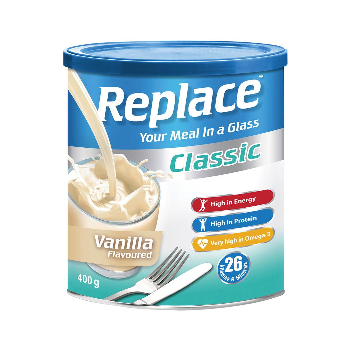 Replace 400g Vanilla