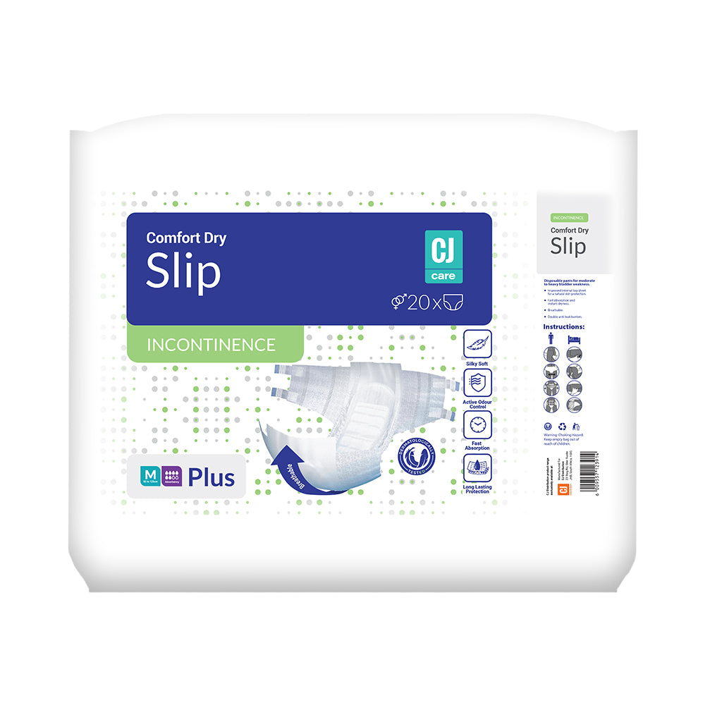 Cj Adult Diapers Slip Med 20