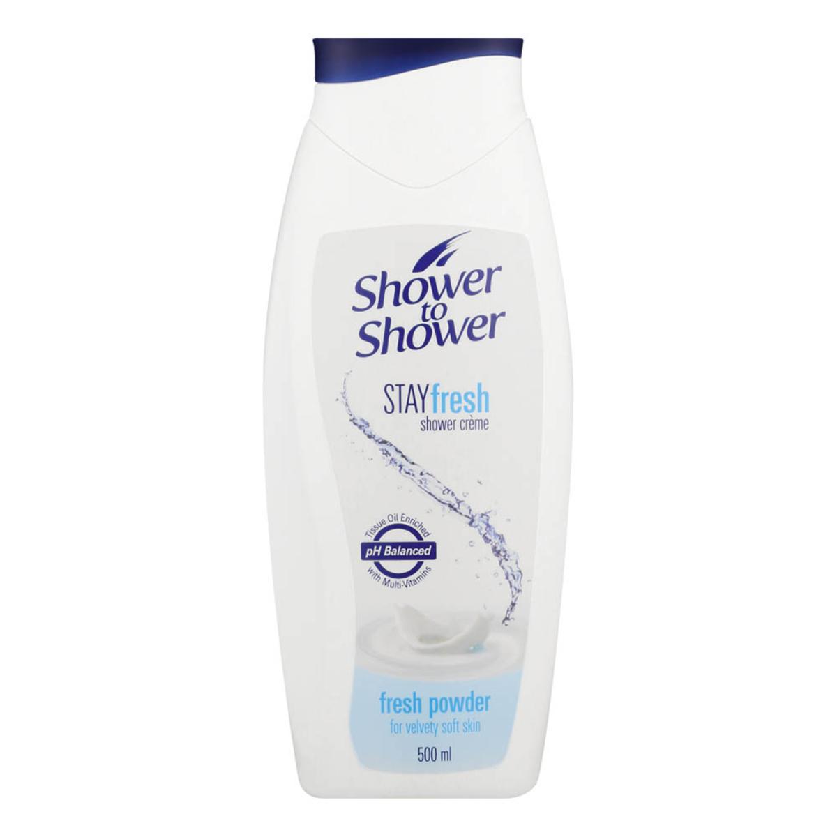 Shower To Sh Sgel 500ml Fresh Powder