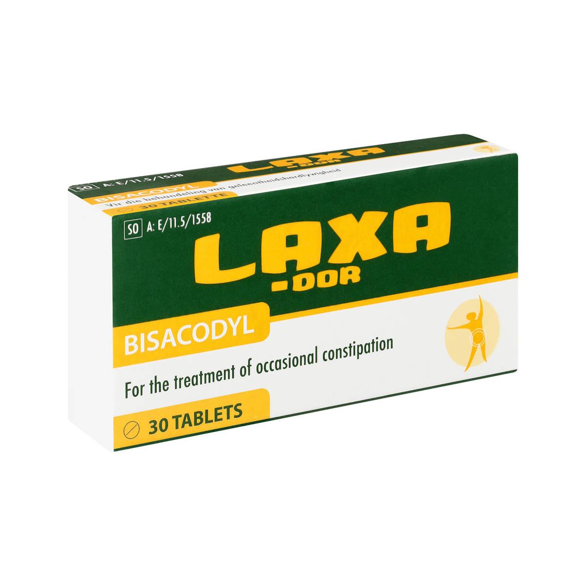 Laxador Bisacodyl Tabs 30