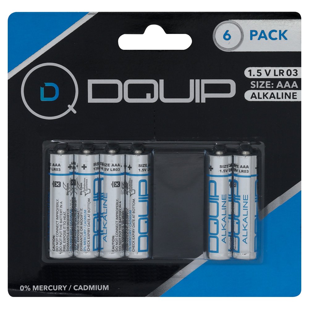 Dquip Batt Alkaline 4+2free Aaa
