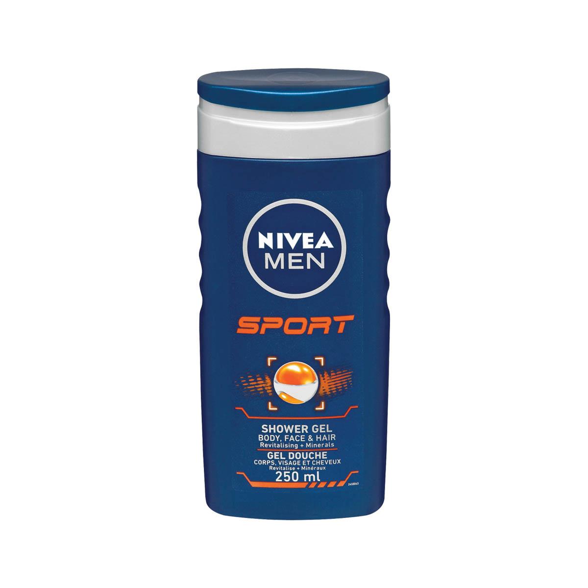 Nivea Shw Gel 250ml Sport For Men