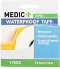 Medic Plaster Roll Wproof 2.5cmx3.6m